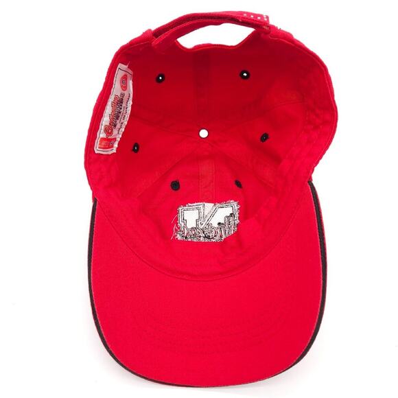 Nebraska Huskers Womens Strapback Red‎ Hat Adjustable Ball Cap NCAA College - Picture 6 of 7